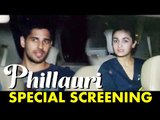 Alia Bhatt & Sidharth Malhotra Together At Phillauri Movie Special Screening