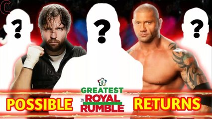 5 Big Superstars RETURNS At Greatest Royal Rumble Possibly !