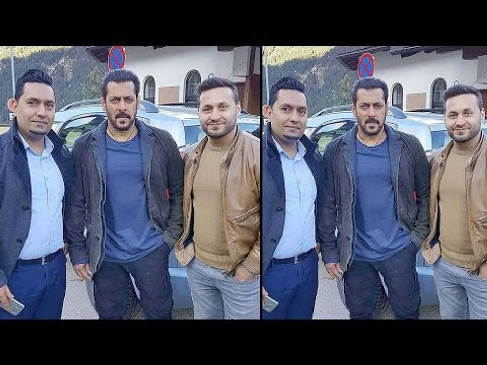 Salman Khan CLICKS With FANS In Austria On Tiger Zinda Hai Sets