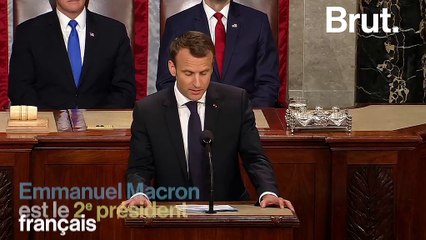 VIDEO - Ce qu'il faut retenir du discours d'Emmanuel Macron devant le Congrès américain