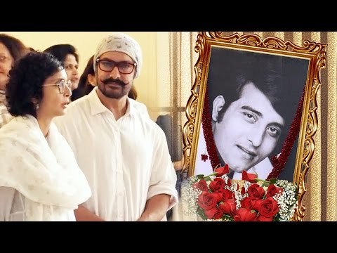 Aamir Khan Attends Vinod Khanna's Prayer Meet
