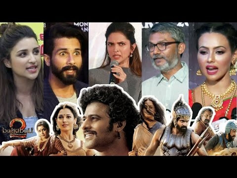 Bollywood Celebrities Reaction On Baahubali 2 | Deepika Padukone, Shahid Kapoor, Parineeti Chopra