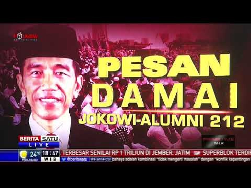 Prime Time Talk: Pesan Damai Jokowi-Alumni 212 # 2