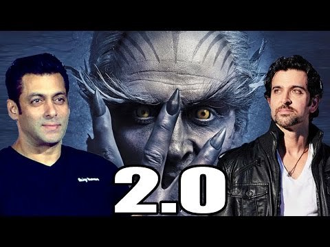 Salman Khan & Hrithik Roshan Were Approached For Rajinikanth’s 2.0 Before Akshay Kumar?