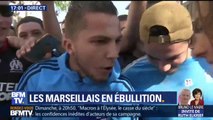 Ambiance déjà très chaude à Marseille avant le match face à Salzbourg