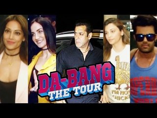 Dabangg Tour 2017 | Salman Khan, Elli, Daisy, Bipasha | Spotted At Mumbai Airport