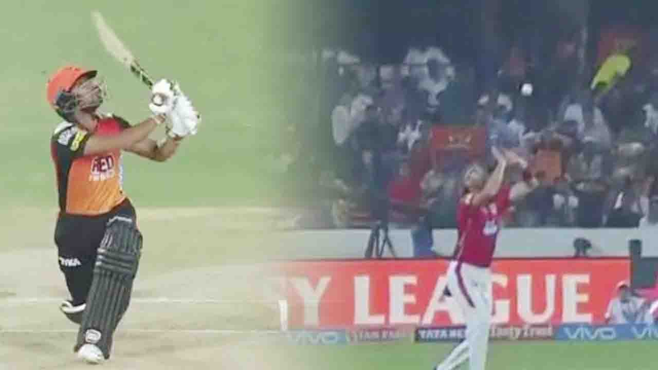 IPL 2018, SRH vs KXIP: Wriddhiman Saha out for 6 run, Ankit Rajpoot strikes his third|वनइंडिया हिंदी