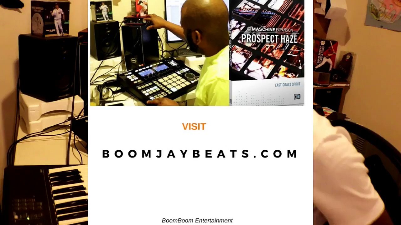 MAKING A BEAT WITH DRUMS AND STOCK SAMPLES %7C MASCHINE STUDIO