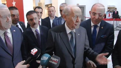 MHP Lideri Devlet Bahçeli: “Abdullah Gül’ün Başbakana uyması lazım diye düşünüyorum'