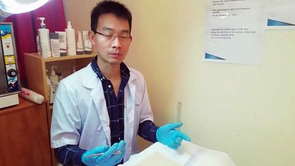 Lesson 6- Using pen-holder on latex skin (David Nguyen, iBrows Academy)