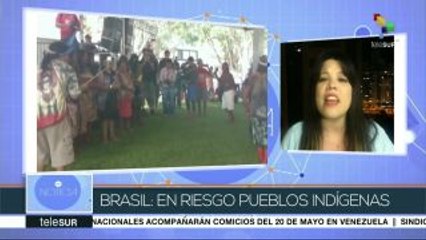 Brasil: avanza campamento Tierra Libre de los pueblos indígenas