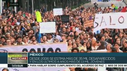 México: cifra oficial de desaparecidos supera los 35 mil desde 2006