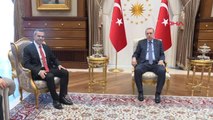 Cumhurbaşkanı Erdoğan, KKTC Cumhuriyet Meclisi Başkanı Teberrüken Uluçay'ı Kabul Etti