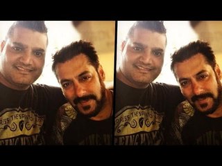 Dashing Salman Khan Poses with Bodyguard Peter Kumar On The Sets Of Tiger Zinda Hai In Austria