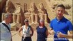 Family Tours Reviews in front of Abou Simbel Temple with Your Egypt Tours