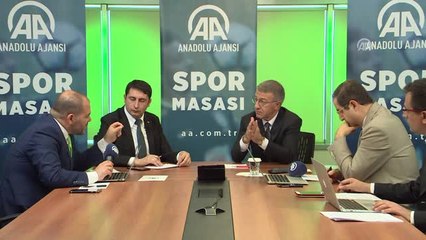 Tekrar - Ahmet Ağaoğlu, Aa Spor Masası'na Konuk Oldu (4)