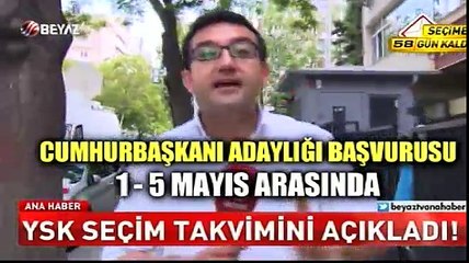 YSK, 24 Haziran seçim takvimini tamamladı