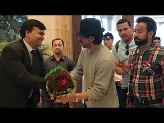 Shahraukh Khan welcomed in Cabbana Resorts and Spa