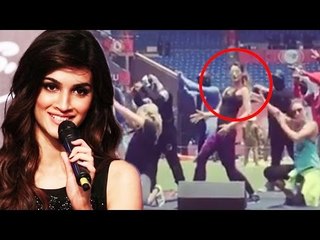 kriti Senon Rehearsing For Performance At IPL 2017