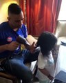 Watch Dhoni Taking Care of His Little Daughter Ziva - MS Dhoni - Ziva Dhoni