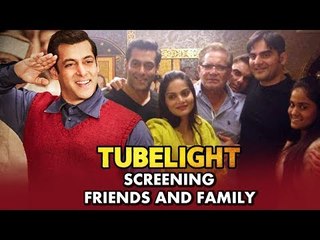 Salman Khan's Tubelight Screening For Family & Friends