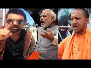 Video herunterladen: SHOCKING! Ajaz Khan LASHES OUT PM Modi & Yogi Adityanath On Beef Ban