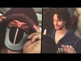 Tiger Shroff Goes On A Train Ride Wearing A Mask