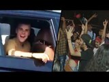 Justin Bieber Waves To Fans On Street Of Mumbai