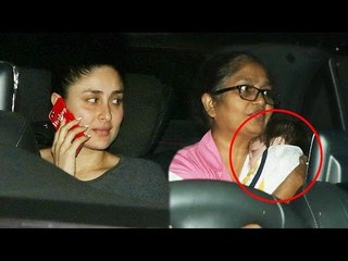 VIDEO - Kareena Kapoor's First Outing With Baby Taimur