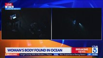 Elderly Woman Dies After Being Swept Into the Ocean