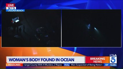 Elderly Woman Dies After Being Swept Into the Ocean