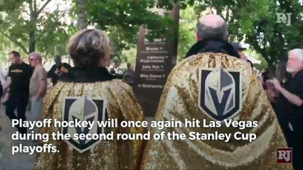 Round 2 of the Stanley Cup playoffs has arrived in Las Vegas