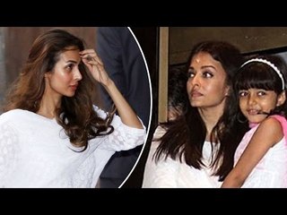 Malaika Arora Khan at Aishwariya Rai Father Krishnaraj Rai Prayer Meet
