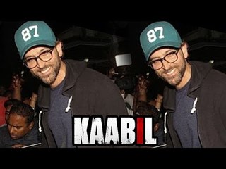 Hrithik Roshan PROMOTES Kaabil At CHANDAN CINEMA Halls