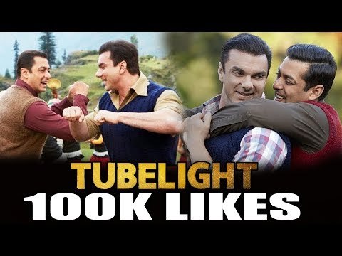 Salman's Nach Meri Jaan Fastest 100K Likes - New Record Set - Salman Khan & Sohail Khan