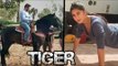 Salman's Horse Riding Training VIDEO ,Katrina Kaif Doing One Arm Push Ups On Tiger Zinda Hai Sets