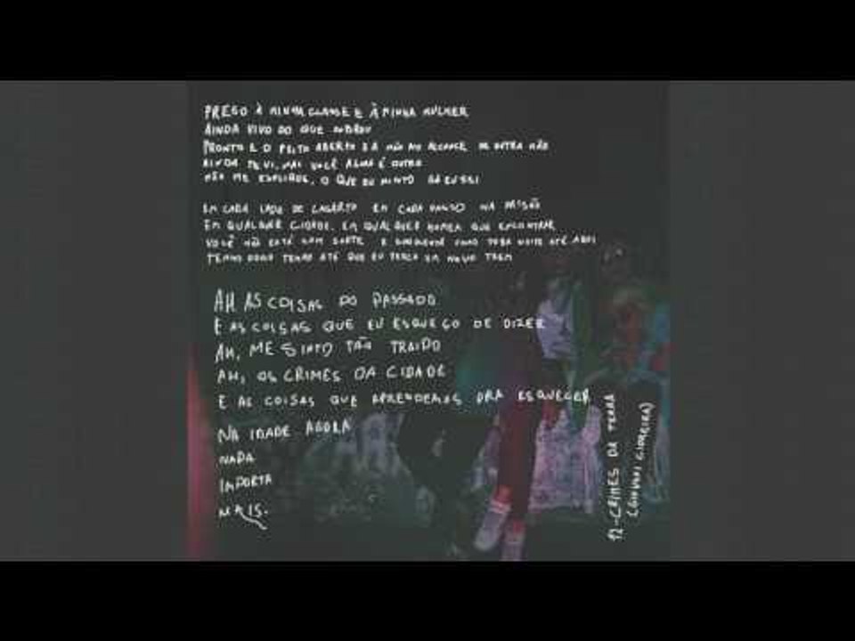 Giovani Cidreira - Crimes da Terra