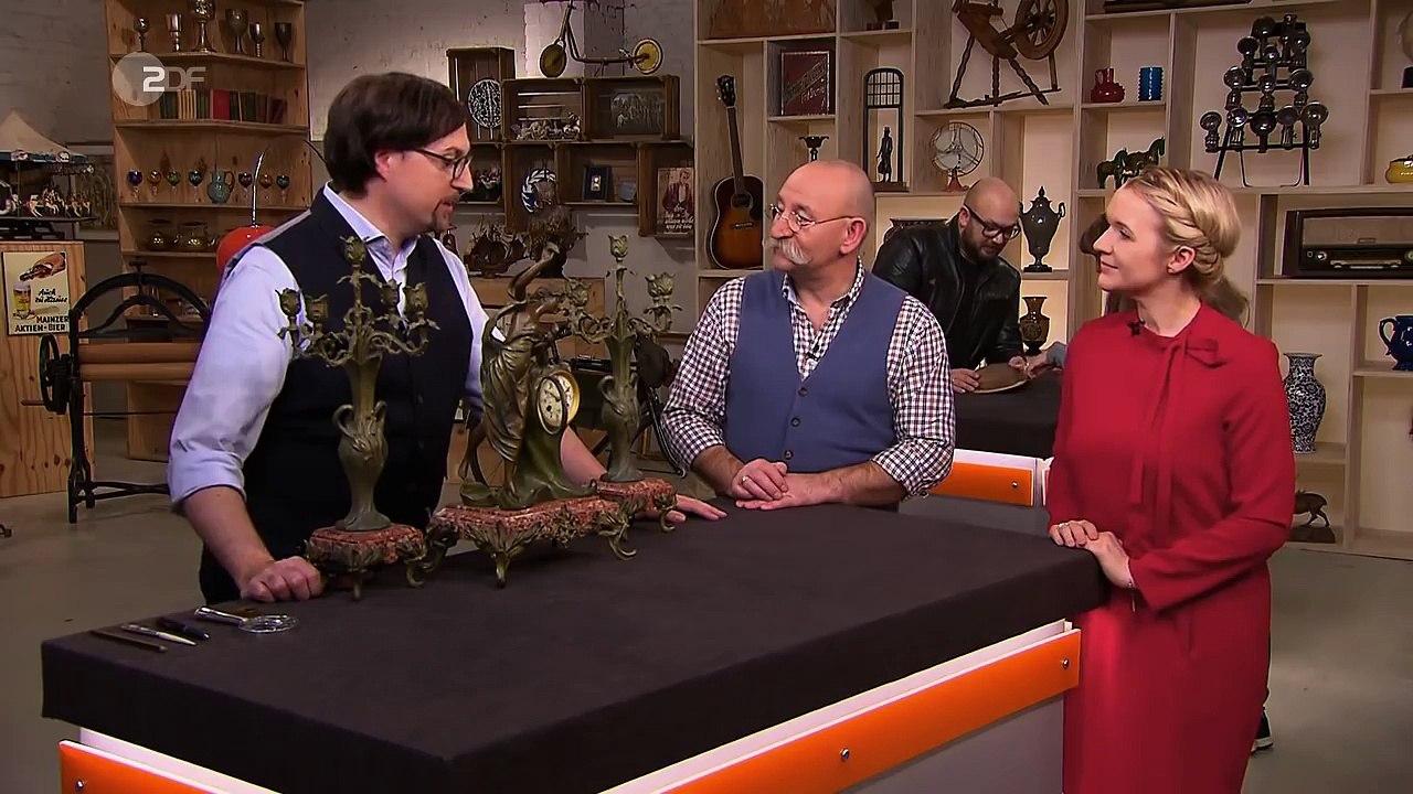 Pompöse Antiquität - Kamingarnit-uhr von 1895 - Bares für Rares vom 19.04.2018 | ZDF