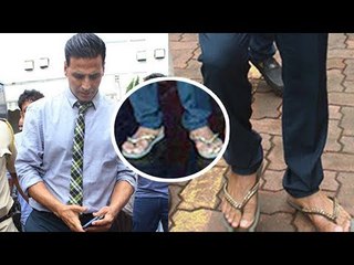 Akshay Kumar Wore BATHROOM Slippers To Promote Toilet Ek Prem Katha On Dance Plus 3