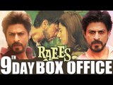 Shahrukh's RAEES - 9TH DAY BOX OFFICE COLLECTION - STUNNING ROCK