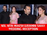Karan Singh Grover & Bipasha Basu At Neil Nitin Mukesh's Wedding Reception