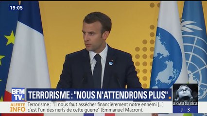 Pour Emmanuel Macron, les acteurs du terrorisme sont "mobiles et inventifs"