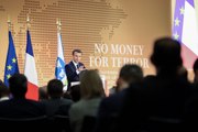 Discours de clôture du Président de la République, Emmanuel Macron, à la conférence contre le financement du Terrorisme 