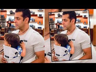 Salman Khan LOVE For Nephew Ahil Proves He Is Ready To Become DADDY