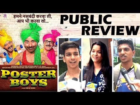 Poster Boys Movie Public Review | Sunny Deol, Bobby Deol, Shreyas Talpade