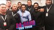 Salman Khan Poses With Staff In Auckland - Da-Bangg Tour