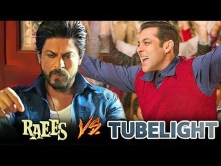 Скачать видео: Salman Khan's Tubelight BREAKS Shahrukh's Raees Lifetime Records In First Week ?