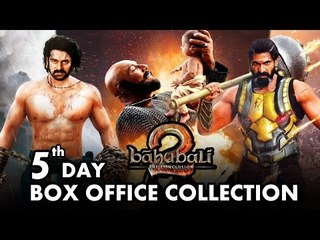 Baahubali 2 - 5th Day BOX OFFICE Collection - BREAKS RECORD