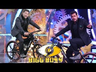 Salman Khan Promotes Being Human E-Cycle On Bigg Boss 11