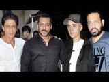 Salman's Bodyguard SHERA Becomes Justin Biebers Bodyguard - Shahrukh-Salman Arrange Party For Justin